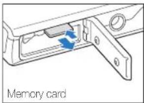 INVENTUM SH100 - Removing the battery and memory card - 1