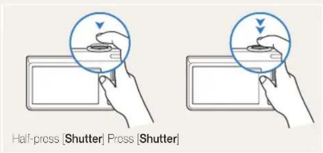INVENTUM SH100 - Pressing the shutter - 1