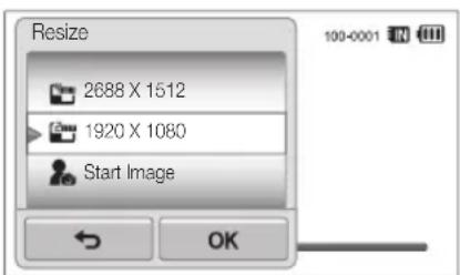 INVENTUM SH100 - Resizing photos - 1