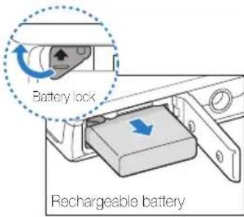 INVENTUM SH100 - Removing the battery and memory card - 2