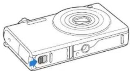 INVENTUM SH100 - Inserting the battery and memory card - 1