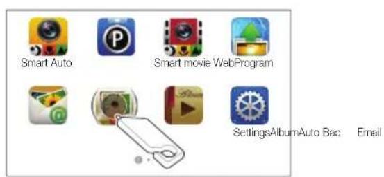 INVENTUM SH100 - Rearranging icons - 1
