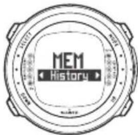 SUUNTO D4i - Historique des plongées en apnée - 1