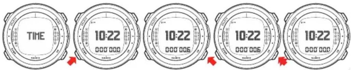 SUUNTO D4i - Chronomètre - 1
