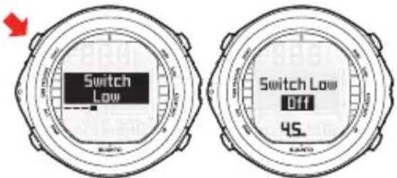 Switch Low Switch Low Off 45.