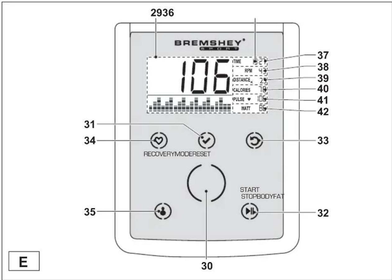 Bremshey CF5 - Afstellen van de console - 1