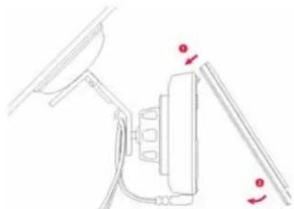 BECKER Revo.2 - Adjusting the unit holder's position - 1