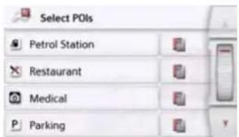 BECKER Revo.2 - Select POI categories - 2