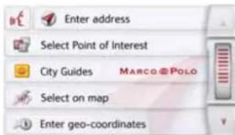 BECKER Revo.2 - Entering/deleting a stopover - 2