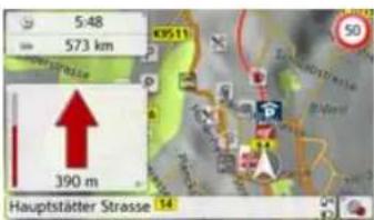 BECKER Revo.2 - The Map view button - 3