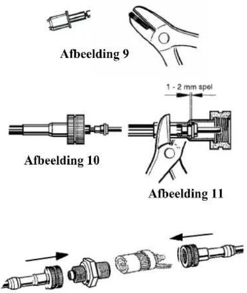 JVC KD-NX1RB - Kabelaansluitingen van de snelheidssensor - 1