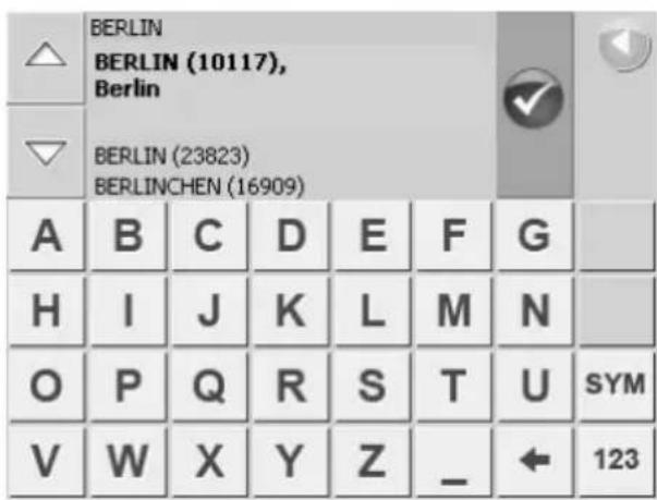 BERLIN BERLIN (10117), Berlin BERLIN (23823) BERLINCHEN (16909) A B C D E F G H I J K L M N O P Q R S T U SYM V W X Y Z _ ← 123