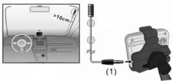JVC KV-PX501 - Sådan bruger du TMC antennen - 1