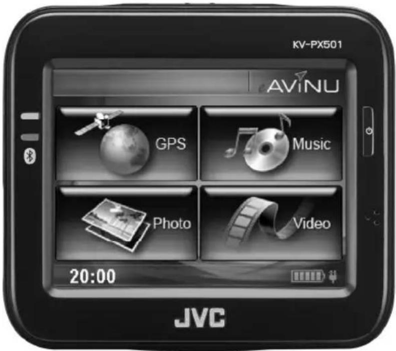 JVC KV-PX501 - BÆRBAR NAVIGAT∅R INTRODUKTION - 1