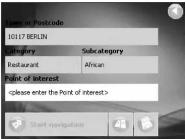 Town or Postcode 10117 BERLIN Category Subcategory Restaurant African Point of interest