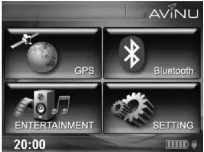 JVC KV-PX501 - Menu principal - 1