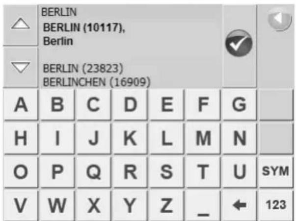 BERLIN BERLIN (10117), Berlin BERLIN (23823) BERLINCHEN (16909) A B C D E F G H I J K L M N O P Q R S T U SYM V W X Y Z _ ← 123