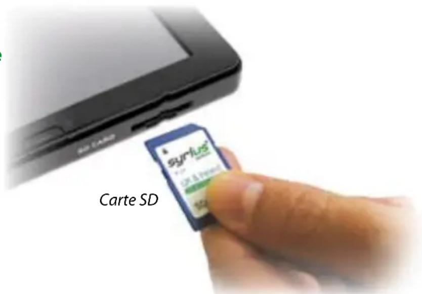 SNOOPER Truckmate S7000 - Installation de la carte SD - 1