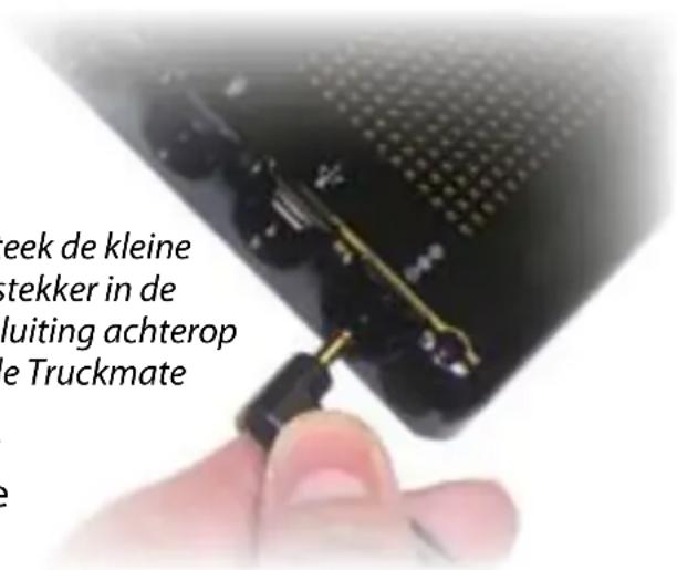 SNOOPER Truckmate S7000 - De Truckmate opstarten op de ingebouwde batterij - 1