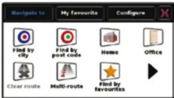 SNOOPER Truckmate S7000 - Quick Start Guide to Navigation using a post code - 3
