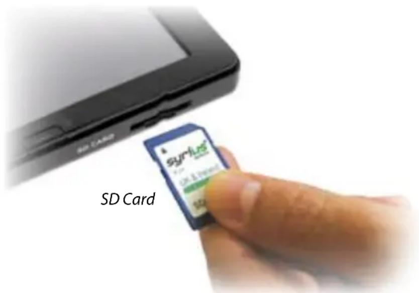 SNOOPER Truckmate S7000 - Installing the SD Card - 1