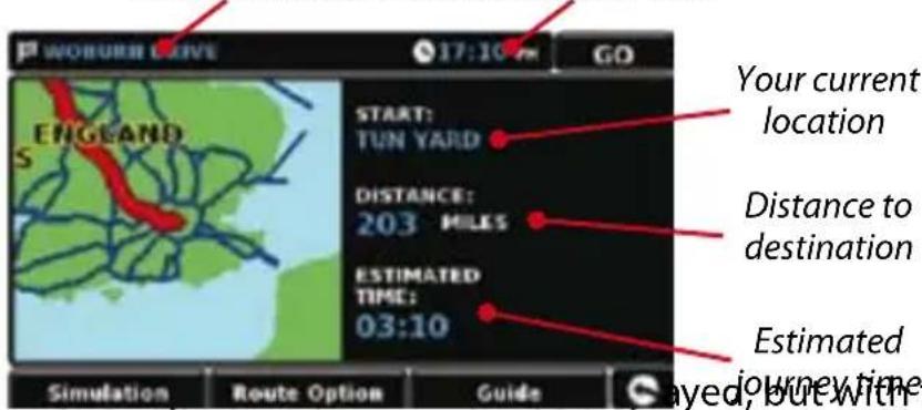 SNOOPER Truckmate S7000 - Quick Start Guide to Navigation using a post code - 7