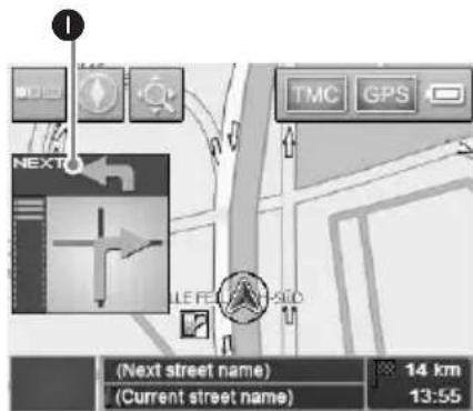 SONY NV-U50T - Schermata della mappa 2D - 4