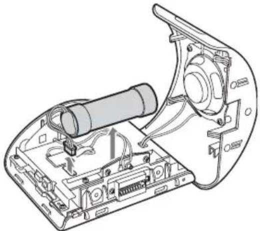 SONY NV-U70T - Nehmen Sie den Akku heraus. - 1
