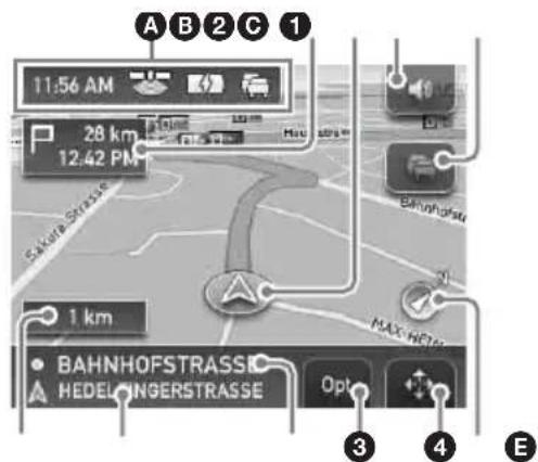 11:56 AM 28 km 12.42 PM 1 km BAHNHOFSTRASS HEDELINGERSTRASSE Opt MAX HETR Bahnhofstrasse A E