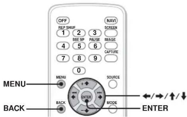 SONY NVX-HC1 - Menubewerkingen - 1