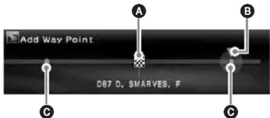 SONY NVX-HC1 - Adding waypoints on the route - 1