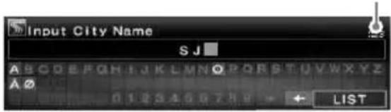 SONY NVX-HC1 - Setting the destination and starting guidance - 2