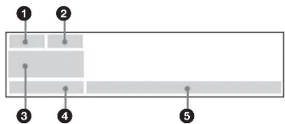 SONY NVX-HC1 - Begeleidingsdisplays - 1