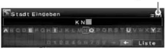 SONY NVX-HC1 - Geben Sie den Namen der Stadt ein. - 1