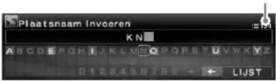 SONY NVX-HC1 - Voer de plaatsnaam in. - 1