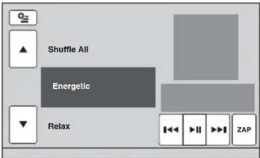 SONY XNV-770BT - Appuyez sur « channels ». - 1