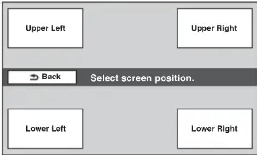 SONY XNV-770BT - Bei Auswahl von „Dual Screen Navi + A/V (Large)“ oder „Dual Screen Navi + A/V (Small)“ - 1