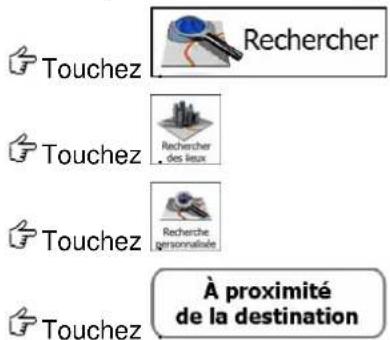 ZENEC ZE-NC2051D - Accéder à un lieu d'intérêt – Exemple - 3