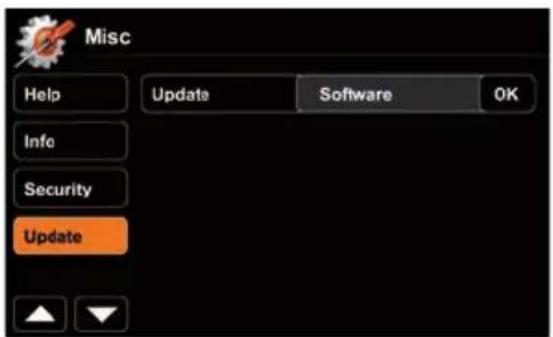 Misc Help Update Software OK Info Security Update