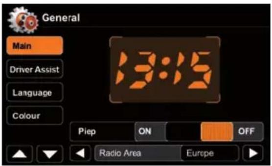 ZENEC ZE-NC3711D - SETUP: GENERAL - 1