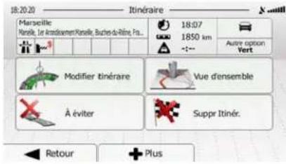 ZENEC ZE-NC5011D - Visualisation de l'intégralité de l'itinéraire sur la carte - 4