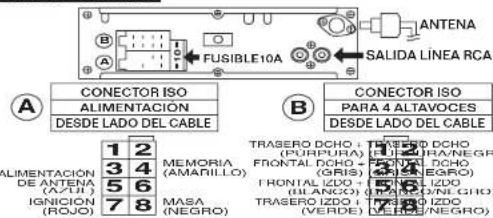 DENVER CAU-430BT - EXTRAER LA UNIDAD - 3