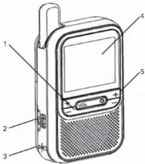 KONIG HC-BM50 - ABBILDUNG DER ÜBERWACHUNGSEINHEIT - 1
