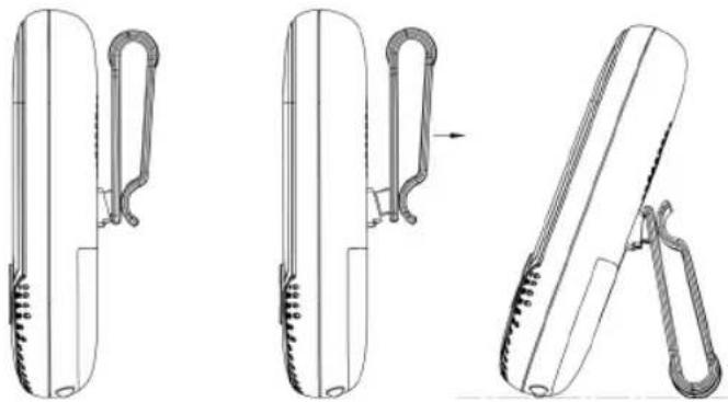 MOTOROLA MBP11 - Belt clip on parent unit and baby unit - 1