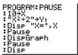 TEXAS INSTRUMENTS TI-84 Plus - Pause - 1