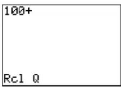 TEXAS INSTRUMENTS TI-84 Plus - Using Recall (RCL) - 1