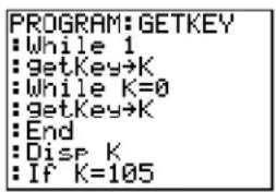 TEXAS INSTRUMENTS TI-84 Plus - Program Output - 1