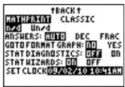 TEXAS INSTRUMENTS TI-84 Plus - Getting Started: Path of a Ball - 2