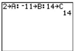 TEXAS INSTRUMENTS TI-84 Plus - Entering a Calculation - 1