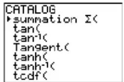 TEXAS INSTRUMENTS TI-84 Plus - Displaying Entries and Answers - 6